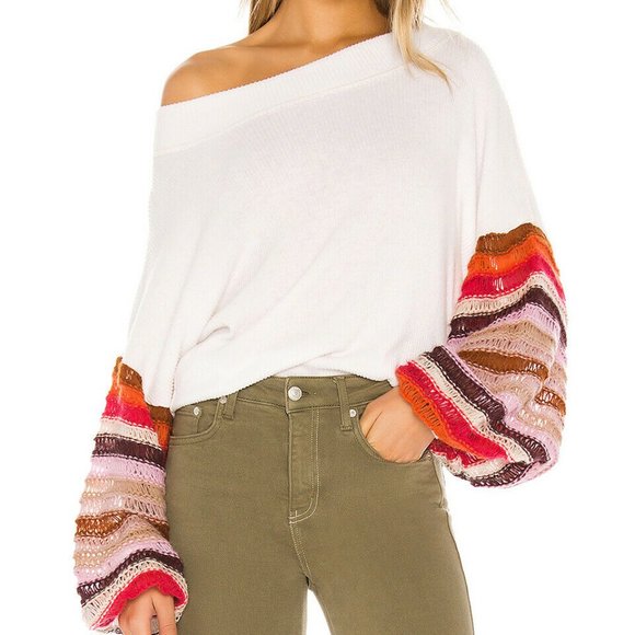 Free People Sweaters - NEW Free People Cha Cha Swit Sweater SMALL